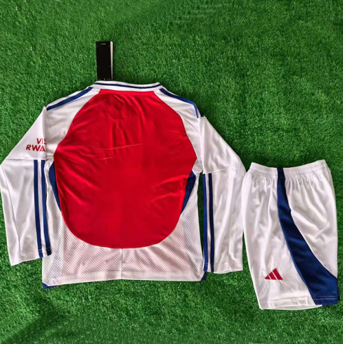 24/25 ARS Home Kids Long sleeve Soccer Jersey （童装长袖）