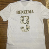 22/23 BENZEMA #9 Golden Ball RMA Home  Fans Soccer Jersey ( 球迷)