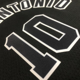 22/23 SA Spurs DEROZAN #10 Black Top Quality Hot Pressing NBA Jersey (Retro Logo)