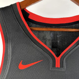 23/24 HEAT ADEBAYO #13 Black City Edition Top Quality Hot Pressing NBA Jersey (V领）