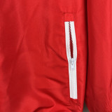 2024 Flamengo Red & Black  one sided hooded  Windbreaker （单面带帽风衣）
