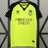 24/25 Real Betis Away Fans Soccer Jersey(FREVER、GREEN广告)