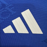 25/26 RMA  Team Logo Special Edition Blue Player Version Soccer Jersey