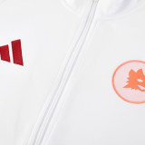 24/25 Roma White Tracksuit#03
