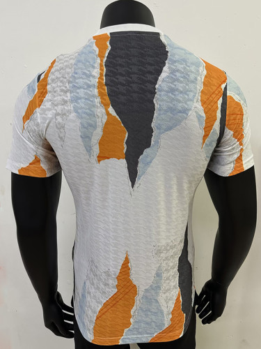 24/25 RMA White &Yellow Pre Match  Player Version Training Shirts