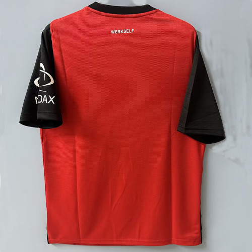 24/25 LeverKusen Home Red  Fans Soccer Jersey