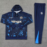 24/25 CHE Royal Blue Hooded  Tracksuit