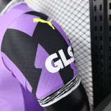 25/26 Dortmund Goalkeeper Purple Player Version Soccer Jersey