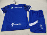 24/25 Al-Hilal Home Kids Soccer Jersey