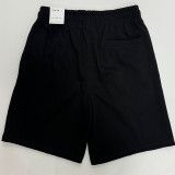 24/25 New NK Black Cotton shorts(M15、前带英文标、全棉)