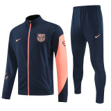 25/26  BAR Dark Blue Jacket Tracksuit