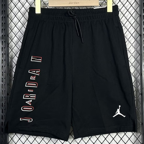 24/25 JOR Black Cotton shorts(006、前大JOR标、全棉)