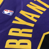 22/23 LAKERS BRYANT #24 Purple Top Quality Hot Pressing NBA Jersey (Trapeze Edition)