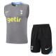 24/25  TOT Grey Tank top and shorts suit