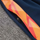 24/25 JUV Orange Half Pull Tracksuit  (橙色、半拉链)