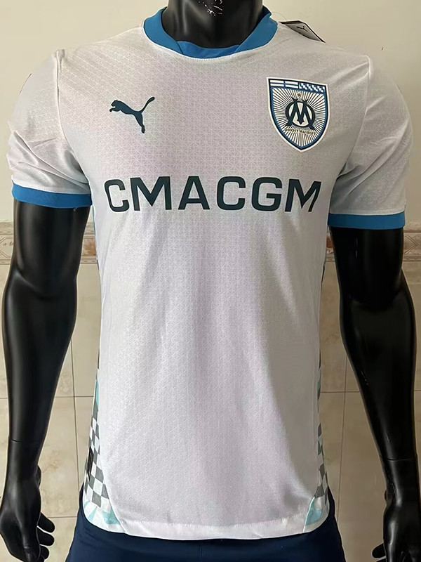 24/25 Marseille Home  Player Version Soccer Jersey