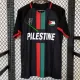 24/25 Palestine Black English Special Edition Fans Soccer Jersey(英文字）
