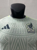 24/25 Mexico Away Long Sleeve  Player Version Soccer Jersey(长袖球员)