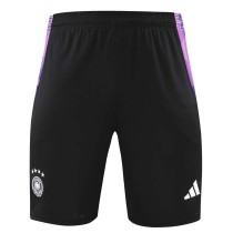 24/25 Germany Black Training Shorts Pants(紫边）
