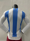 24/25 Argentina Home  Long Sleeve  Player Version Soccer Jersey(长袖球员)