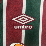 24/25 Fluminense Home Kids Soccer Jersey