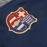 24/25 BAR Royal Blue  Half Pull Tracksuit  (半拉链)