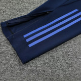 24/25 Al-Nassr Royal Blue Half Pull Tracksuit  (半拉链)