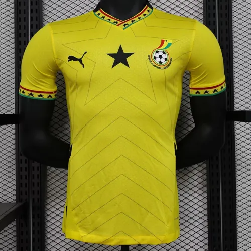24/25 Ghana Away Player Version Soccer Jersey