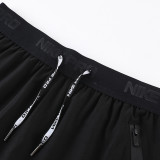 2025 New Black Quick Drying  Casual Fitness Shorts#新款速干短裤