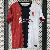 24/25 LIV Tri Color Puzzle  Fans Training Shirts