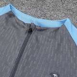 24/25 TOT Grey Player version Half Pull Tracksuit  (球员版、半拉链)