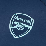 24/25  ARS Dark Blue  Half Pull Kids Tracksuit  (儿童、半拉链)