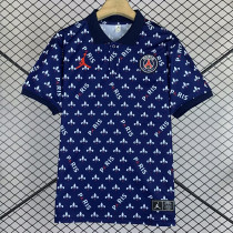 24/25 PSG Blue Inkjet Polo Shirt