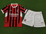 24/25 ACM Home  Player Version Kids Soccer Jersey(球员版）