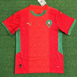 24/25 Morocco Home Fans Soccer Jersey