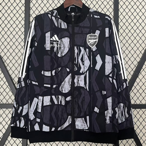 24/25 ARS Grey Black Windbreaker