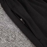 24/25 CHE Black Purple Half Pull Tracksuit  (半拉链)