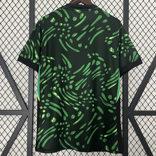 24/25 Nigeria Green Black Fans Soccer Jersey