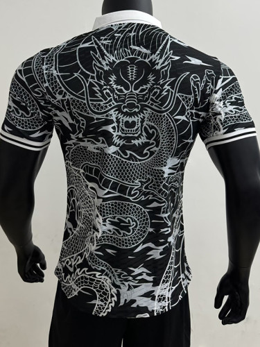 24/25 RMA Black Dragon Pattern Edition Player Version Soccer Jersey