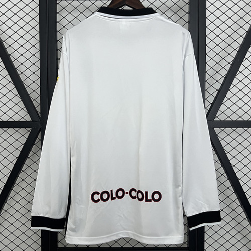 1997/1998 Colo-Colo Home Long Sleeve Retro Soccer Jersey