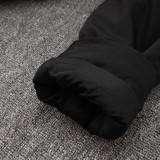 24/25 Cruzeiro Black Hooded Cotton Coat 黑连帽棉衣