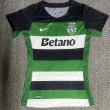 24/25 Sporting Lisbon Home  Women  Soccer Jersey（女）