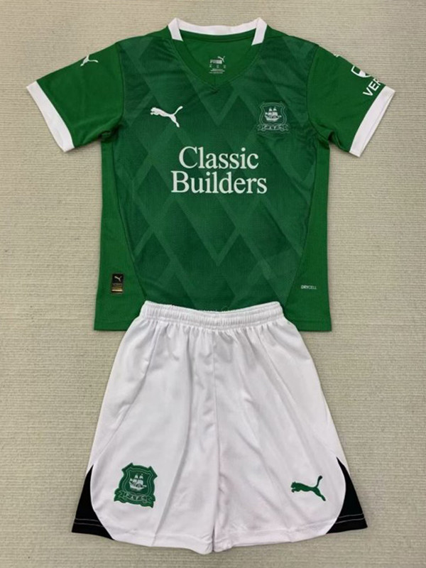24/25 Plymouth Home Kids Soccer Jersey