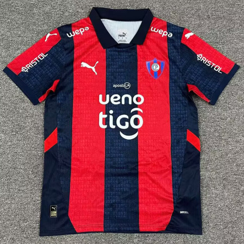 25/26 Cerro_Porteno Home Fans Soccer Jersey 波特诺山丘