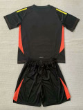 24/25  Mexico Black  Goalkeeper Kids Soccer Jersey
