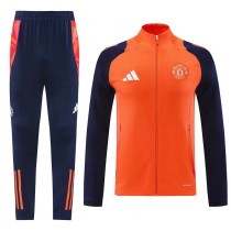 24/25  Man Utd Orange Jacket Tracksuit#02