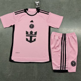 24/25 Inter Miami Home Kids Soccer Jersey