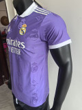 25/26 RMA Purple Team Logo Special Edition Player Version Soccer Jersey