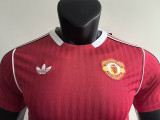 2025 Man Utd leisure Red Special Edition Player Version Soccer Jersey