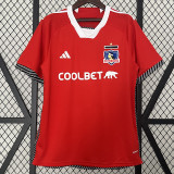 24/25 Colo-Colo Red Third Fans Soccer Jersey